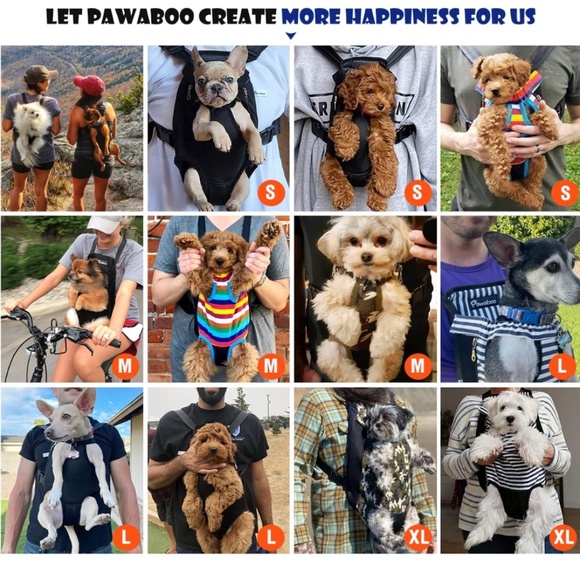 Pawaboo Adjustable Pet Carrier Backpack Front Carry Travel Bag โข NWOT โข Size XL - Picture 3 of 11